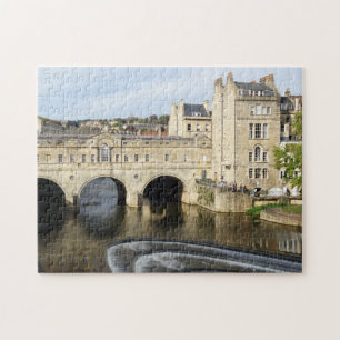 Puzzle Pulteney Bridge et River Avon, Bath, Angleterre