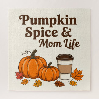 Puzzle Pumpkin spice and mom life