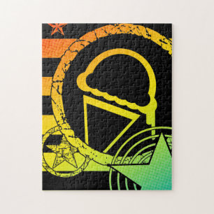 Puzzle punkstarz crème glacée