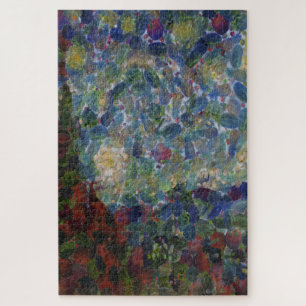 Puzzle Purple Thistle Fleur sauvage Art Réaliste