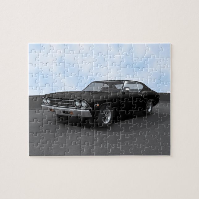 Puzzle Puzzle:1969 Chevelle SS: Finition noire (Horizontal)