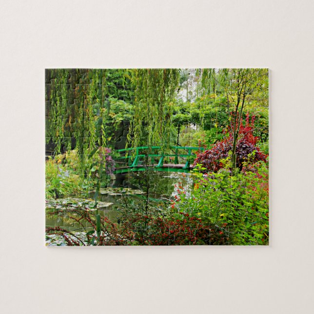 Puzzle Puzzle, pont de jardin de Monet au-dessus de l'éta (Horizontal)