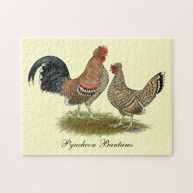 Puzzle Pyncheon Bantams (Horizontal)