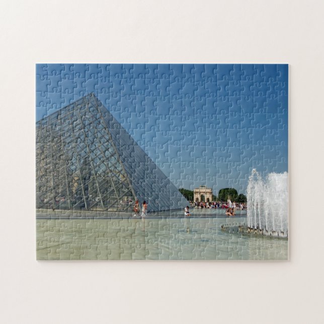 Puzzle Pyramidal Paris Louvre (Horizontal)