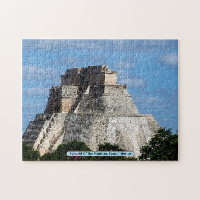 Puzzle Pyramide du magicien, Uxmal, Mexique (Horizontal)
