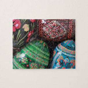 Puzzle Pysanky ukrainien - oeufs de pâques