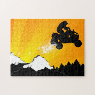 Puzzle quads : chemin de terre