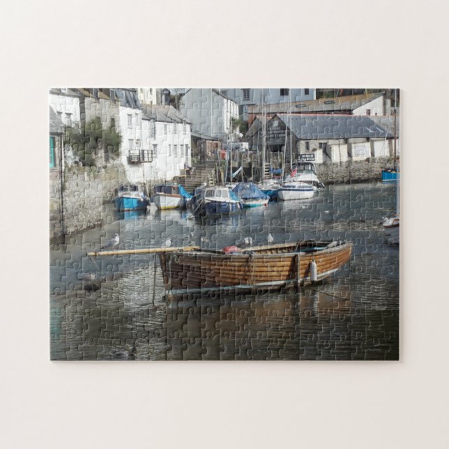 Puzzle Quai de bateaux de pêche (Horizontal)