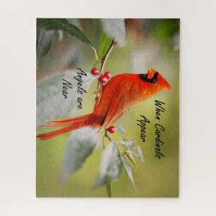 Puzzle Quand les cardinaux apparaissent, les anges sont p