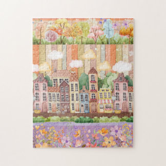 Puzzle Quartier de Pastel Blooms
