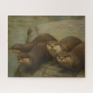 Puzzle Quatuor Otter - Art de la faune