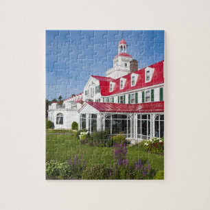 Puzzle Québec, Canada. Hôtel historique Tadoussac, 2