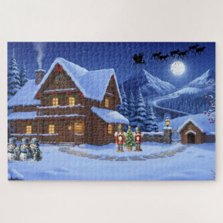 Puzzle Quebra-Cabeça (Puzzle) Noite de Natal