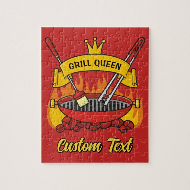 Puzzle Queen Grill (Vertical)