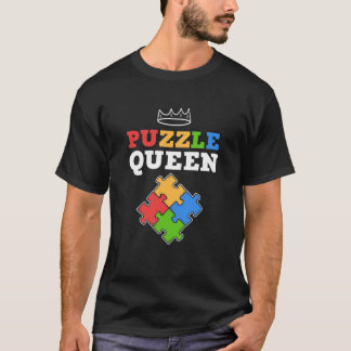 Puzzle Queen  Jigsaw Puzzle T-Shirt
