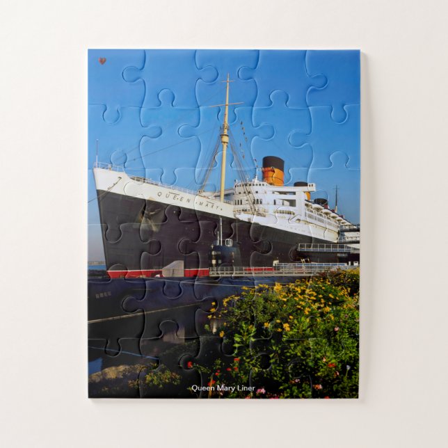 Puzzle Queen Mary Liner (Vertical)