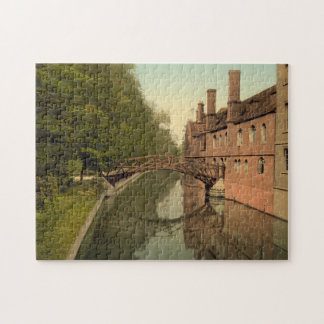 Puzzle Queens' College Bridge, Cambridge, Angleterre