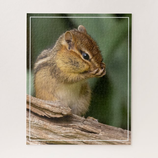 Puzzle Quelque chose sent Chipmunk (Vertical)