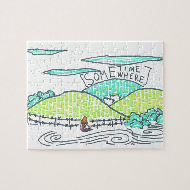 Puzzle Quelque part / Parfois (Horizontal)