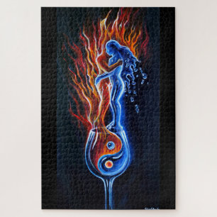 Puzzle Qui est le feu, qui est l'eau