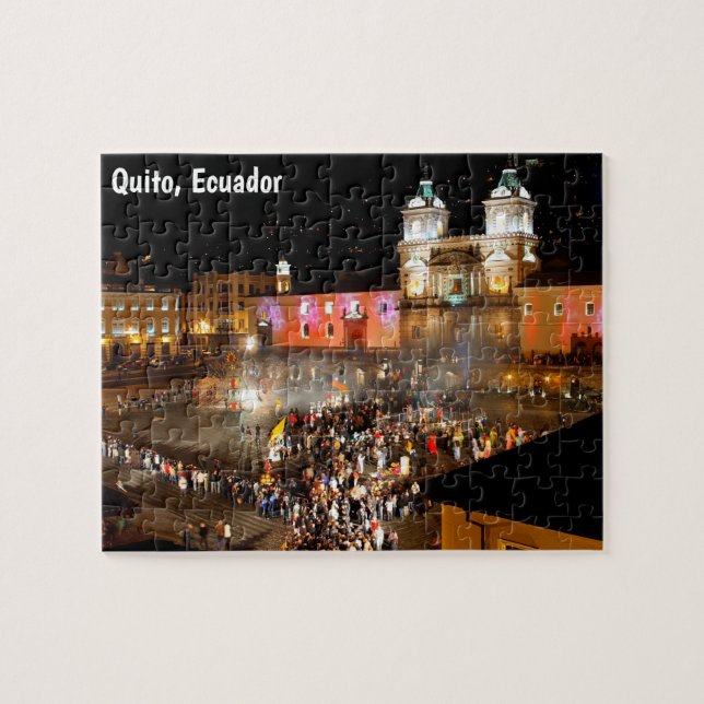 Puzzle Quito, Equateur (Horizontal)