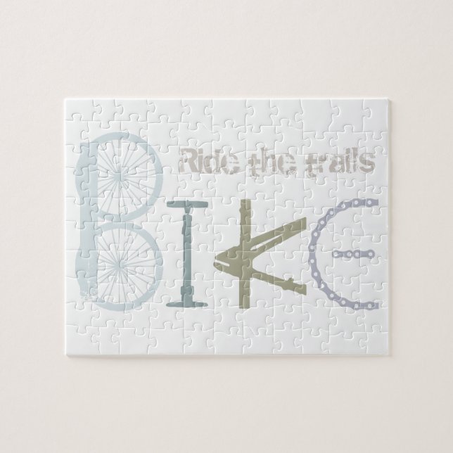 Puzzle Quota de sport de Ride the Trails Bike Graffiti (Horizontal)