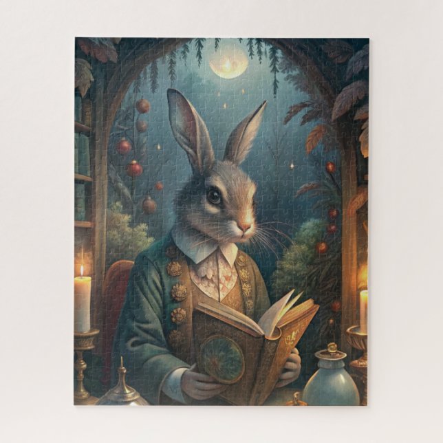 Puzzle Rabbit Reading (Vertical)