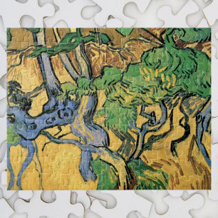 Puzzle Racines et troncs d'arbres par Vincent van Gogh