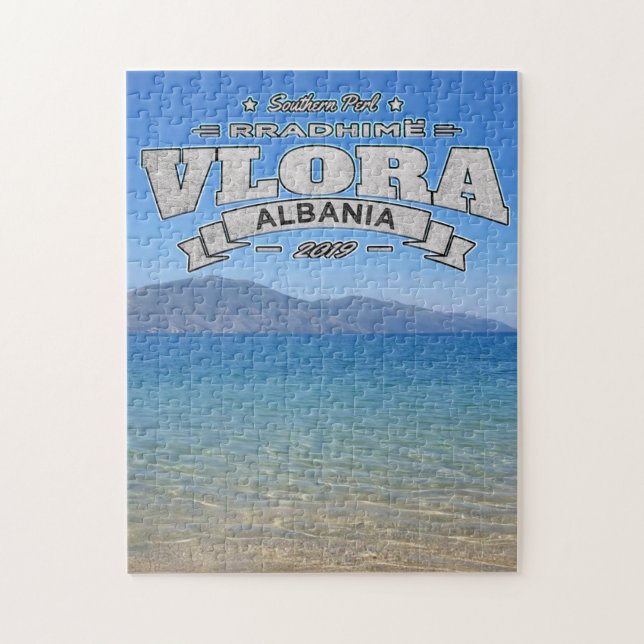 Puzzle Radhimë Vlora, Albanie (Vertical)