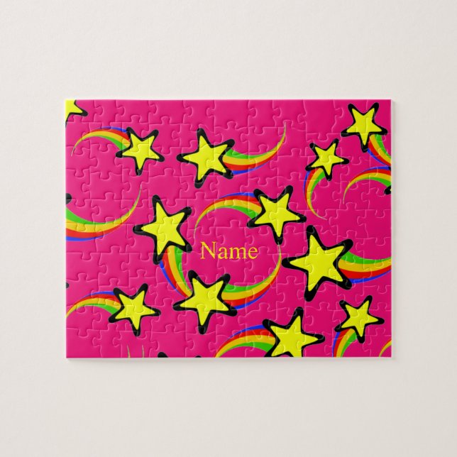 Puzzle Rainbow Shooting Stars Thunder_Cove (Horizontal)