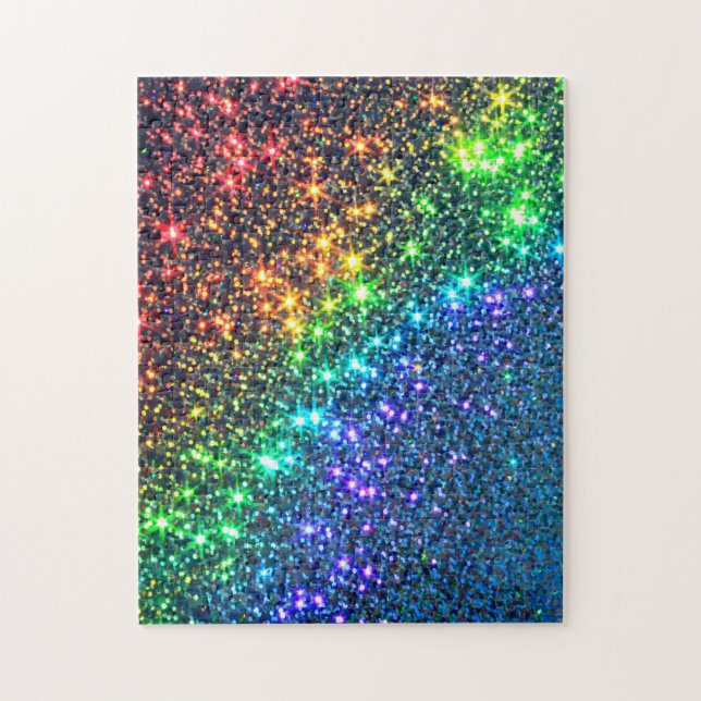 Puzzle Rainbow Stars Party (Vertical)