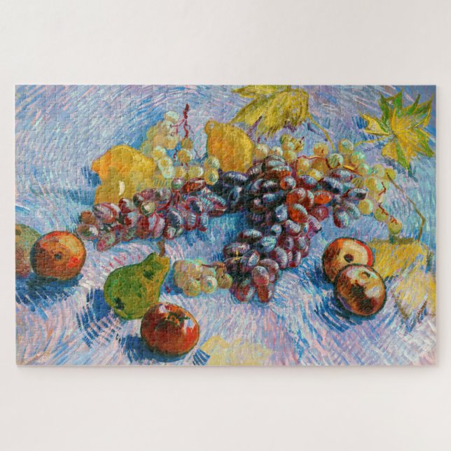 Puzzle Raisins, citrons, poires et pommes, Van Gogh (Horizontal)