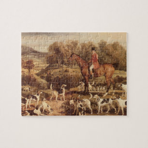 Puzzle Ralph Lambton et ses chiens par James Ward