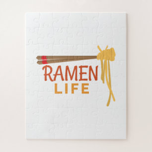 Puzzle Ramen Life Japonais Nourriture amusante Idée-cadea
