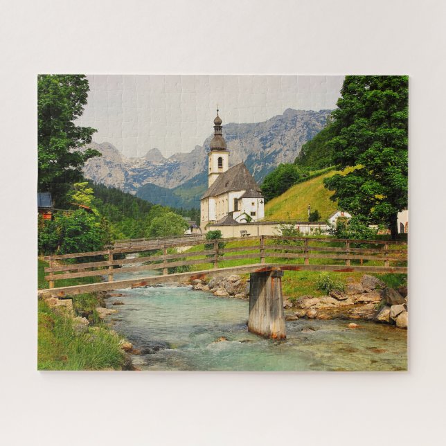 Puzzle Ramsau Bavière Allemagne. (Horizontal)
