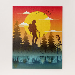 Puzzle Randonnée des femmes nature