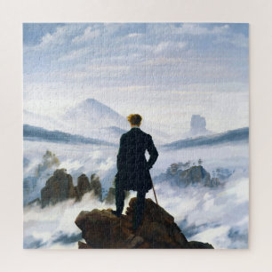 Puzzle Randonneur au-dessus de la mer de nuages, Caspar D
