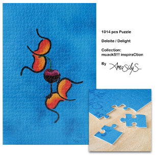 Puzzle Ravie de la muackS ! ! ! - AmaSilyS - 1014 pcs Art