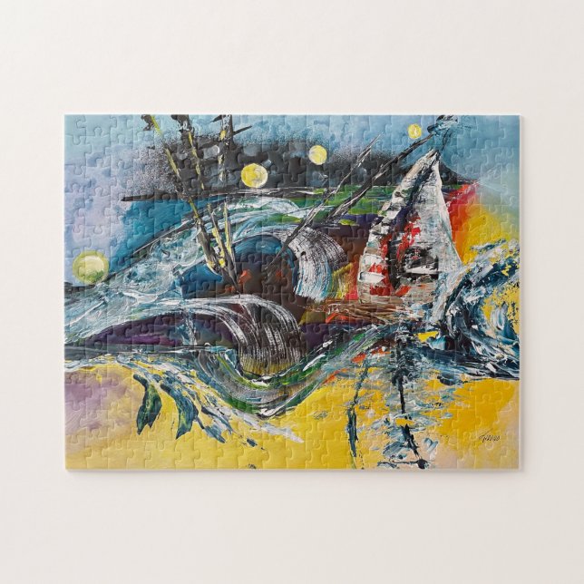 Puzzle Raz-de-marée (Horizontal)