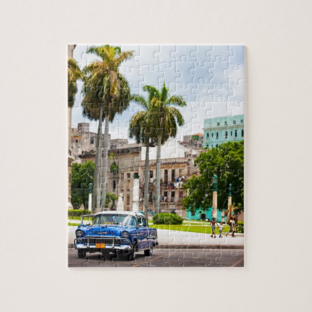 Puzzle Récars sur la Havana Street (Vertical)