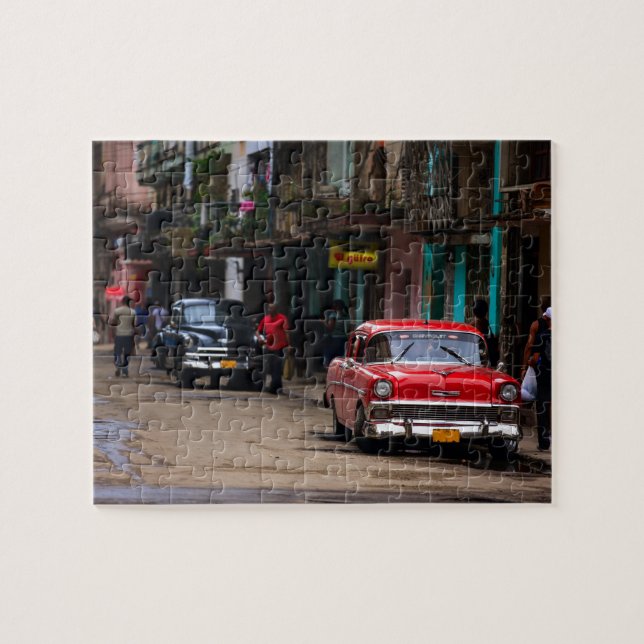 Puzzle Récars sur la Havana Street (Horizontal)