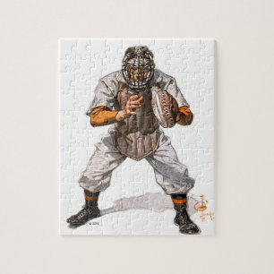 Puzzle Receveur de base-ball