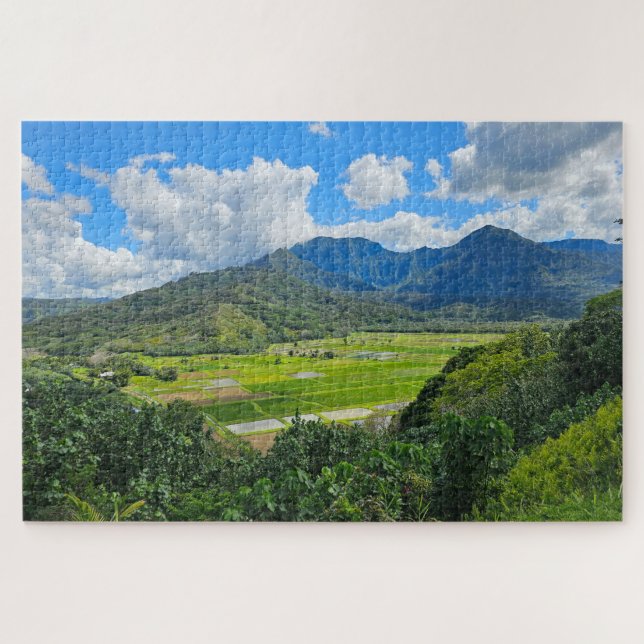 Puzzle Recherche de la vallée de Hanalei (Horizontal)