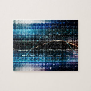 Puzzle Recherche scientifique et science génétique de l'A