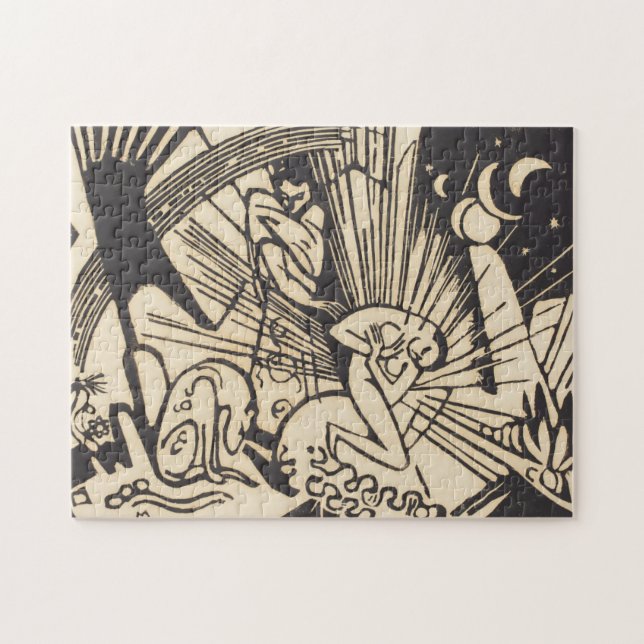 Puzzle Réconciliation Versoehnung de Franz Marc | (Horizontal)