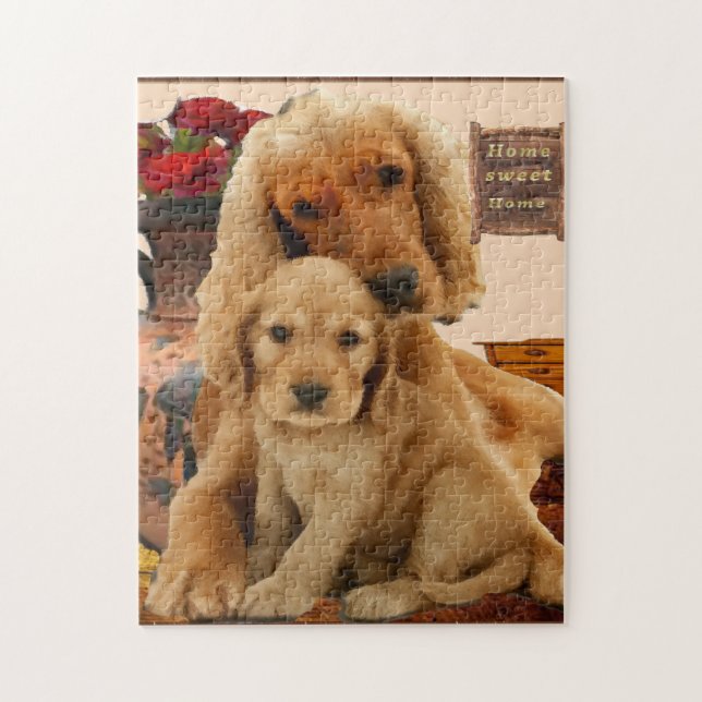 Puzzle Récupérateur Labrador (Vertical)