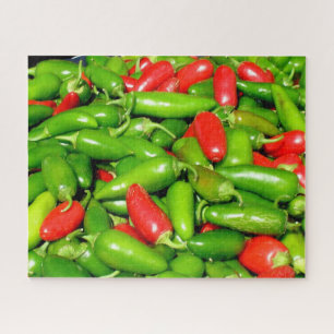 Puzzle - Red and Green Peppers