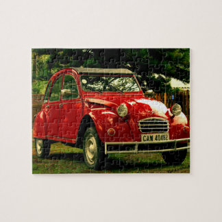 Puzzle Red Citroën 2CV