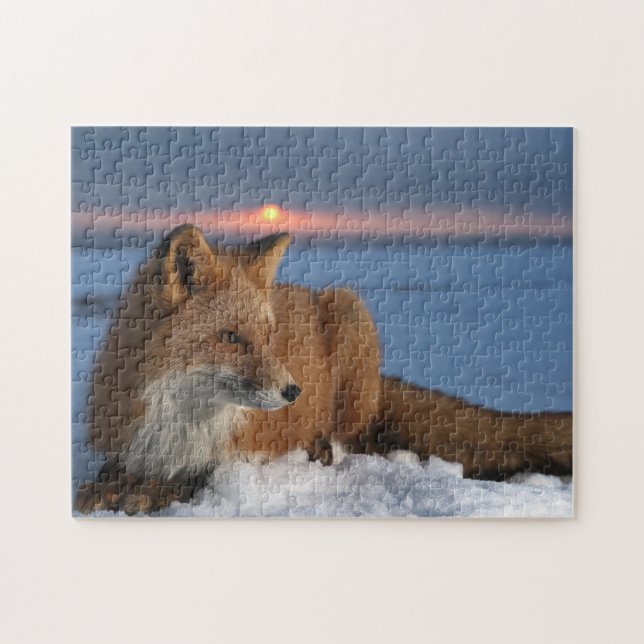 Puzzle Red Fox (Horizontal)