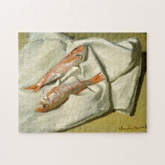 Puzzle Red Mullets Monet Art